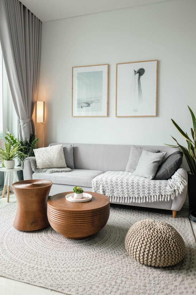 clean minimalistic living room in natural colour tones perfect sunday routine for a successful week