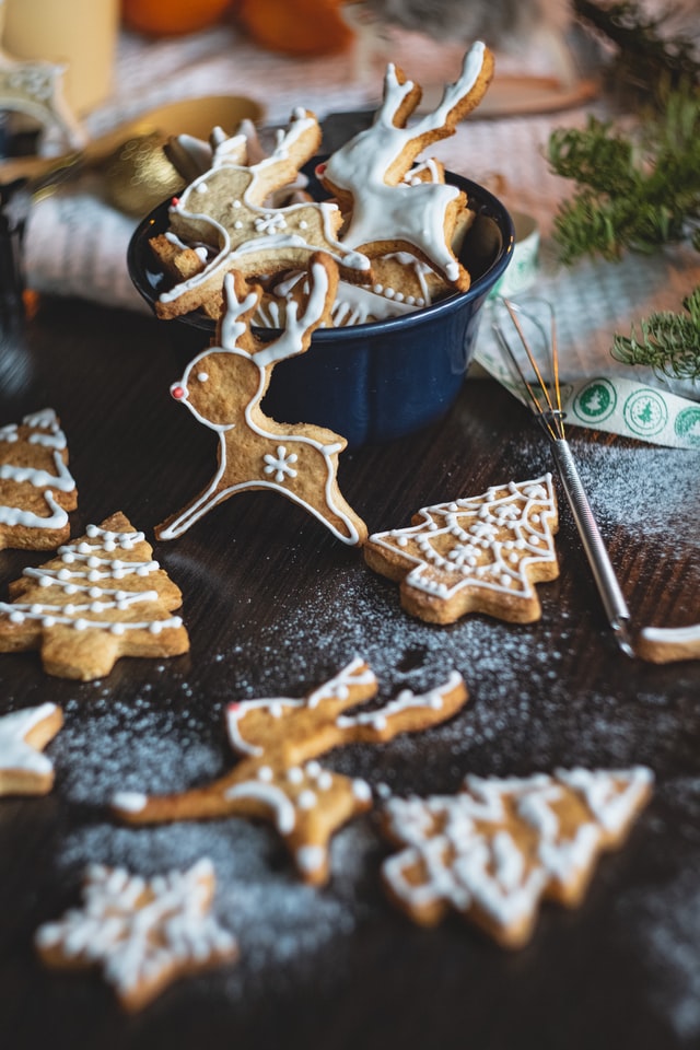 Christmas biscuits gingerbread homemade 12 self-care ideas for winter