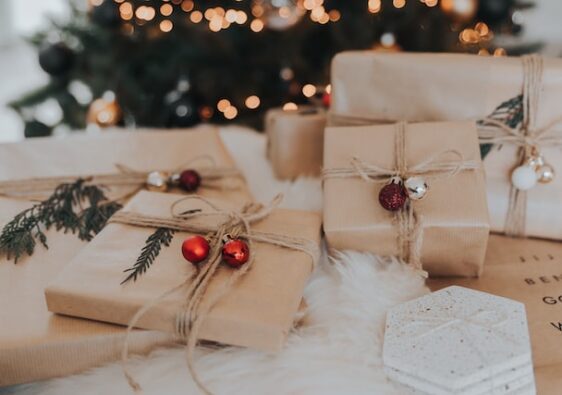 Christmas presents wrapped in natural paper best Christmas gifts for yogis