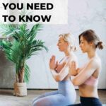picture showing two women in yoga class first yoga class tips