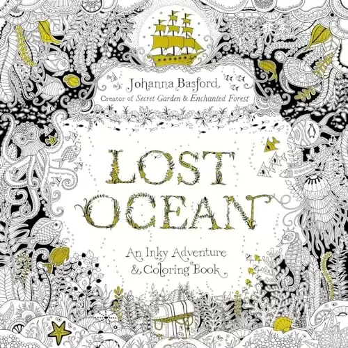 Lost Ocean Coloring Book for Adults