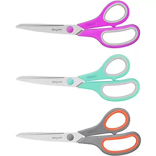 All Purpose Scissors Bulk 3-Pack