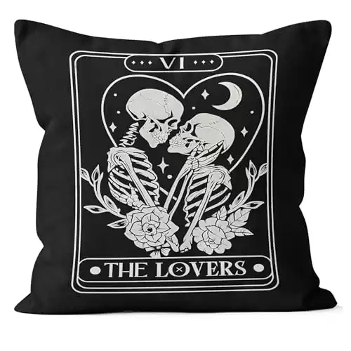 Tarot Pillow Case - The Lovers